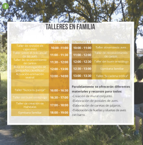 talleres en familia Festival La Roca 2019